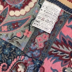 スペイン産　ラグ、ベッドカバー、マルチカバー、マットにの画像