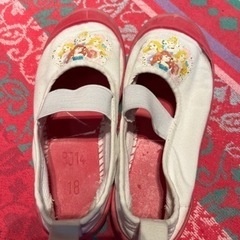 プリンセス　上履き　18.0cmの画像