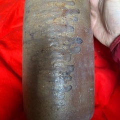 アンティーク　骨董　お茶席　備前　花生け　一輪挿し