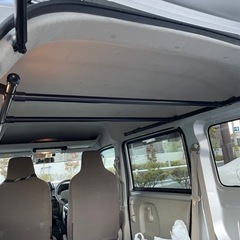 車内　ルーフバー　取り付け　エブリイ　クリッパーの画像