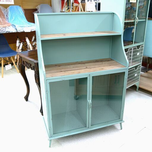 ビンテージ調飾り棚　リユース品
