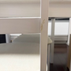 【お取引確定】ダイニングテーブル　椅子2脚セットの画像