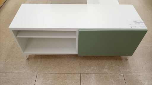 ★ジモティ割あり★ イケア テレビ台 白 H49×D42×W120 クリーニング済み TJ3961