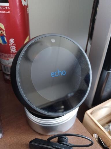 【投稿最後です】echo spotスマートスピーカー