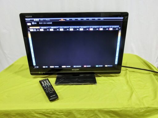 SHARP AQUOS LC-24K5 シャープ アクオス 液晶テレビ 液晶カラーテレビ テレビ 2011年製