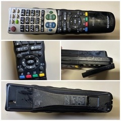 SHARP シャープ AQUOS 40インチ 液晶テレビTV LC-40SE1リモコン付き2010年製 中古品 ジャンク扱い の画像