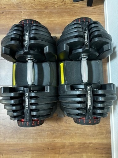 可変式ダンベル40kg✖️2 可動式ベンチセット