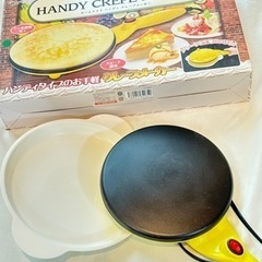 クレープ焼き器❗️