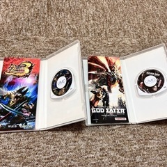  PSP ゴッドイーター モンハン3rdの画像