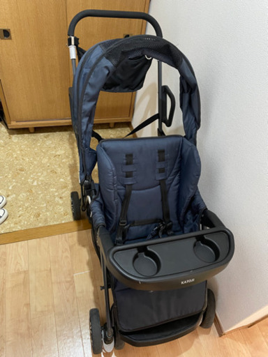 カトージ　2人乗りベビーカー　2人でゴー