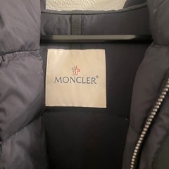 MONCLER ダウン 袖ニット