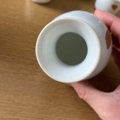 ★2000円でいいです★　白山陶器　金彩　おちょこ　徳利の画像