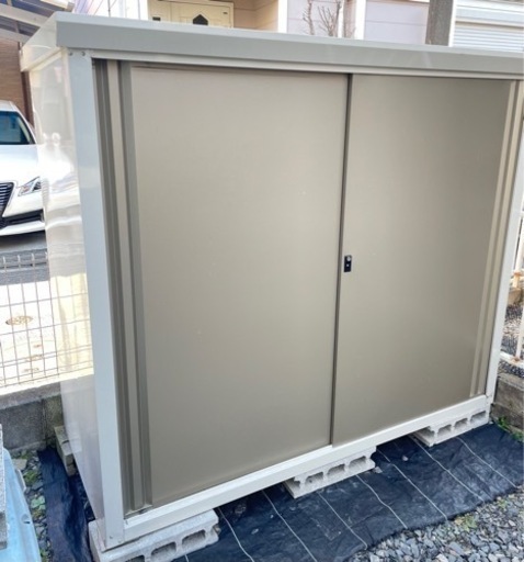 【美品】物置　グリーンライフ  2年使用　幅1800奥行750