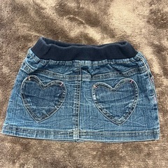 ベビー デニムスカート 80の画像