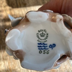 ロイヤルコペンハーゲン　文鳥置物の画像