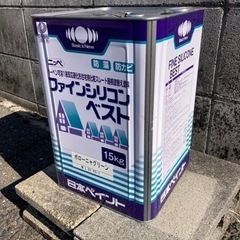 スレート屋根塗料　日本ペイント　ファインシリコンベスト　ポローニャグリーン　の画像