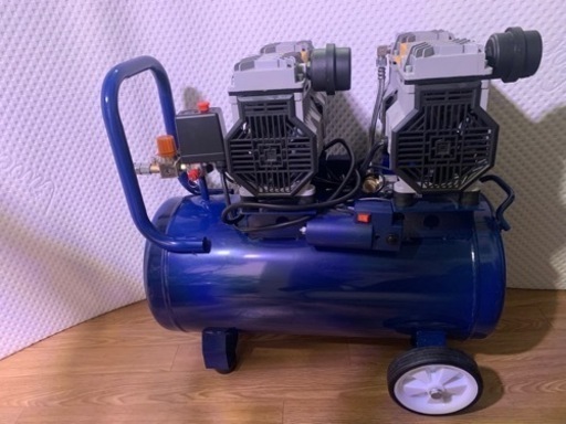 イリイ ２馬力オイルレスエアーコンプレッサー39L　静音　TR-303EC
