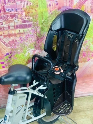 5906子供乗せ電動アシスト自転車Panasonic20インチ良好バッテリー