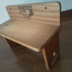 【美品】木製ペーパータオルホルダーの画像