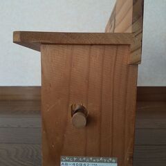 【美品】木製ペーパータオルホルダーの画像