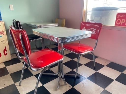 American Diner コカコーラ アメリカン ダイナーテーブル ダイナーチェアー