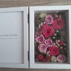 ブリザードフラワー　写真立ての画像