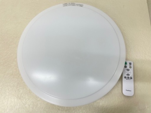 yselect ヤマダオリジナル 6畳 LEDシーリングライト YLL-S06J2 調光モデル 照明 2022年製 リモコン付き