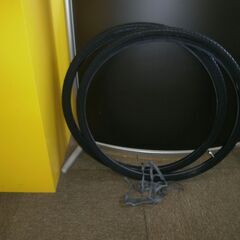 新品　自転車のタイヤ　2本セット　チューブあり　【2024-0130-5】の画像