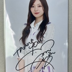 乃木坂46生写真直筆サイン入り梅澤美波Timeflies購入者限...
