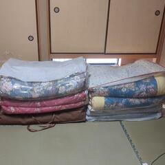 布団上下３組ほぼ未使用さしあげます