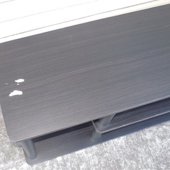 【直接引き取りのみ】テレビ台 ブラック R6-0126-②の画像