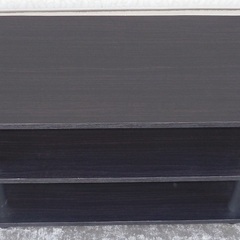 【直接引き取りのみ】テレビ台 ブラック R6-0126-②の画像