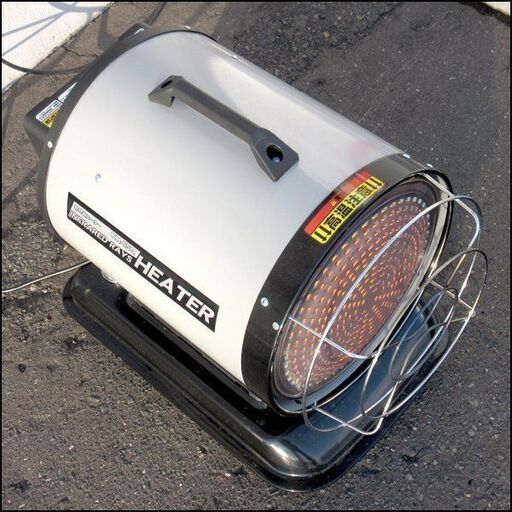 ナカトミ/NAKATOMI ジェットヒーター KH-65Q 赤外線ヒーター タンク容量11L 業務用ストーブ 現場暖房 札幌 東区