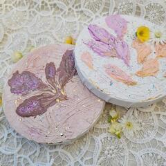 アルコールインクアート  テクスチャーアートの画像