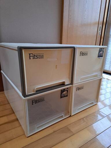 \u003c訳あり＞天馬フィッツ衣装ケース 4つ