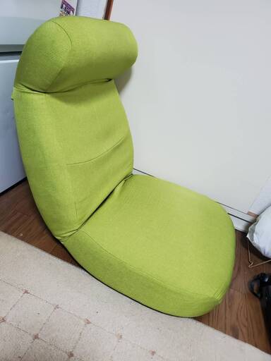 座椅子 ライトグリーン 美品