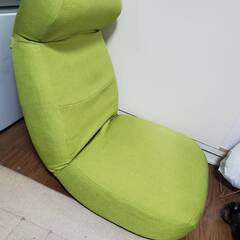座椅子 ライトグリーン 美品