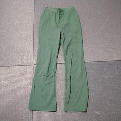 レディース　パンツ　グリーン 　Ｓ