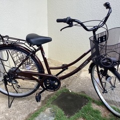 6速ギア付き自転車