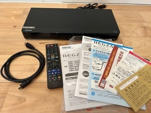 決まりました！TOSHIBA HDD\u0026ブルーレイレコーダー 1TB 4K 3D W録画 美品