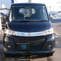 H.22(2010)年 スズキ パレット SW XS 4WD 左側パワスラ スマキ シートヒーター ブラック の画像