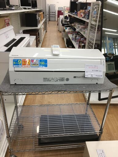 ★ジモティ割あり★ パナソニック　Panasonic エアコン  2.2kw 17年製 室内機分解洗浄 SJ4901