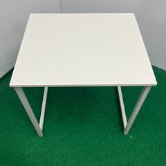 サンワサプライ製　サンワダイレクト　シンプルワークデスク（ホワイト）