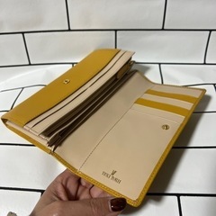 🌼ユキトリイ　YUKI TORII 長財布　ウォレット　イエローの画像