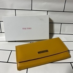 🌼ユキトリイ　YUKI TORII 長財布　ウォレット　イエロー