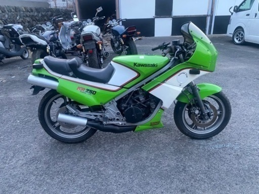 カワサキ　KR250 書付　レストアベース　部品取り　KR250A