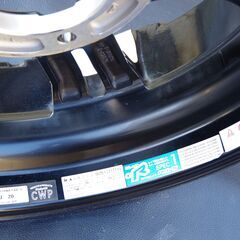 ジムニー RAYS/レイズ製アルミホイール DAYTONA FDX-J ブラックスポーク(タニグチ別注カラー) 16×5.5J 5本セットの画像