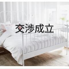IKEA　クイーンベッド　レイルヴィーク