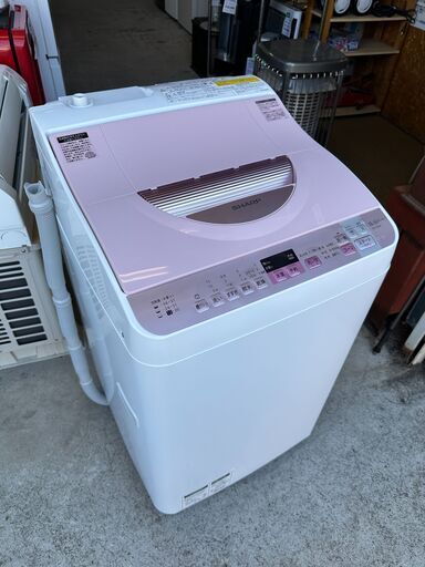 【動作保証あり】SHARP シャープ 2016年 ES-TX5A 5.5kg / 3.5kg 洗濯乾燥機【管理KRS645】