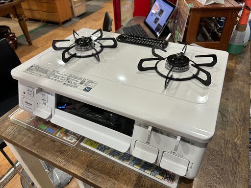 ✨安心の動作保証付✨パロマ　2022年製　プロパン（LP）ガス用ガステーブル　PA-S42H-1L【愛市IFC034820-104】